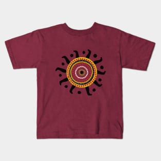 Aboriginal Sun Kids T-Shirt